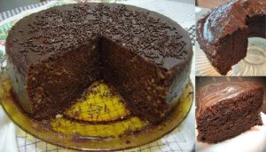 Bolo de chocolate fácil, vai bem em qualquer ocasião do dia