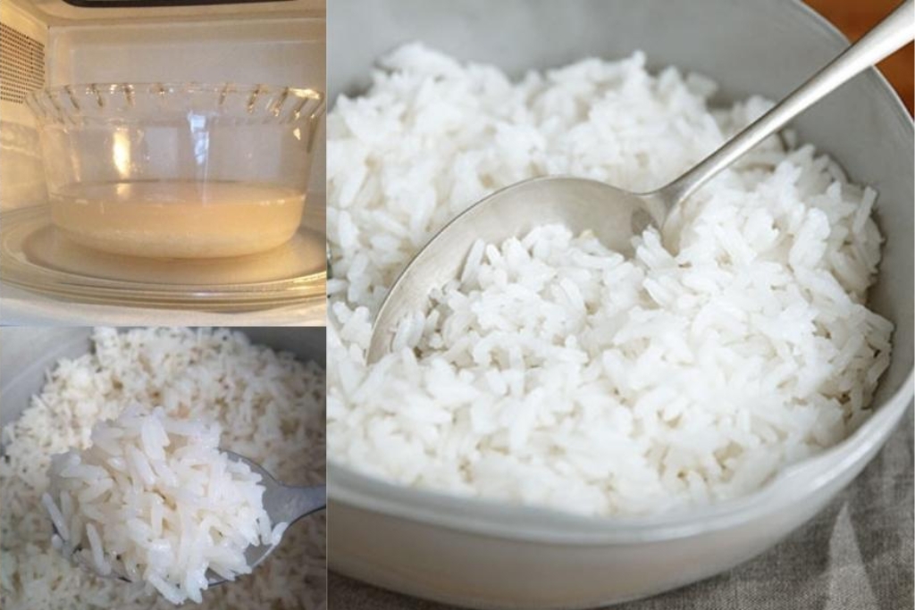 Arroz de Microondas não perco mais tempo com fogão