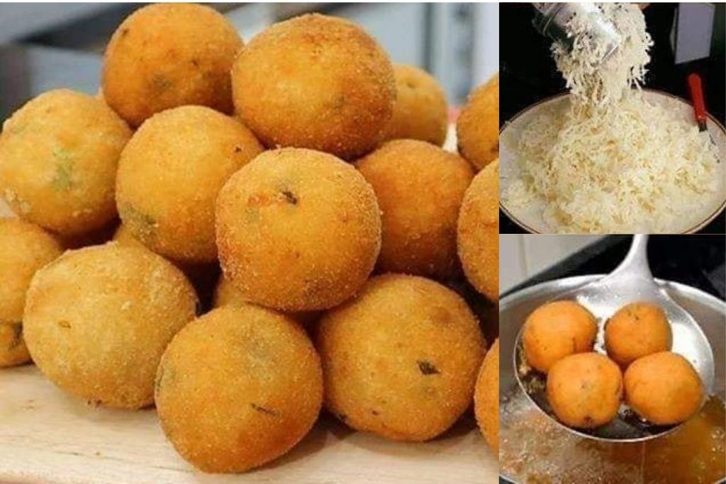 Bolinho de mandioca, além de ser incrivelmente delicioso é uma opção de petisco