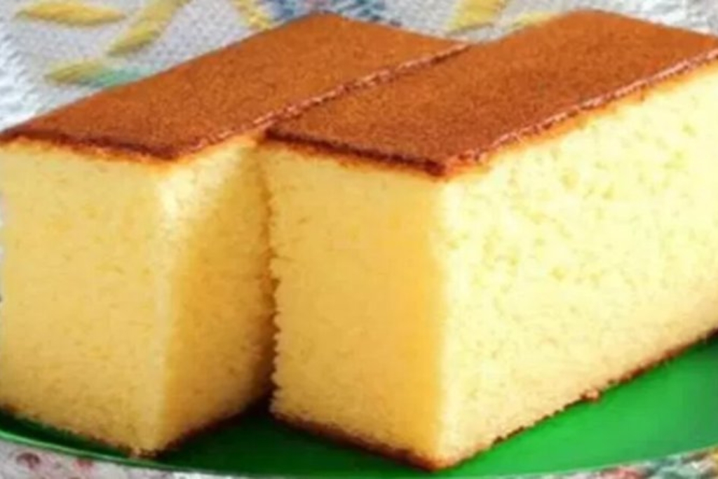 Bolo de leite macio, massa leve e derrete na boca