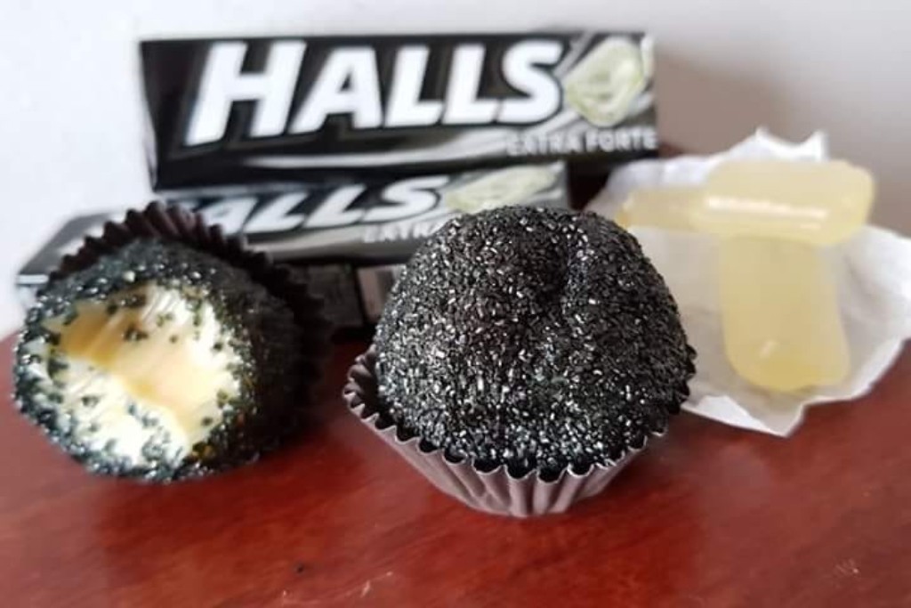 Brigadeiro de bala Halls! Você vai se apaixonar pelo Sabor