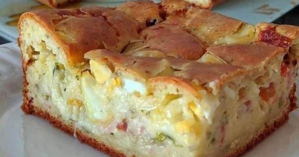 Torta Portuguesa, Combinação de Ingredientes do Recheio de Dar Água na Boca!