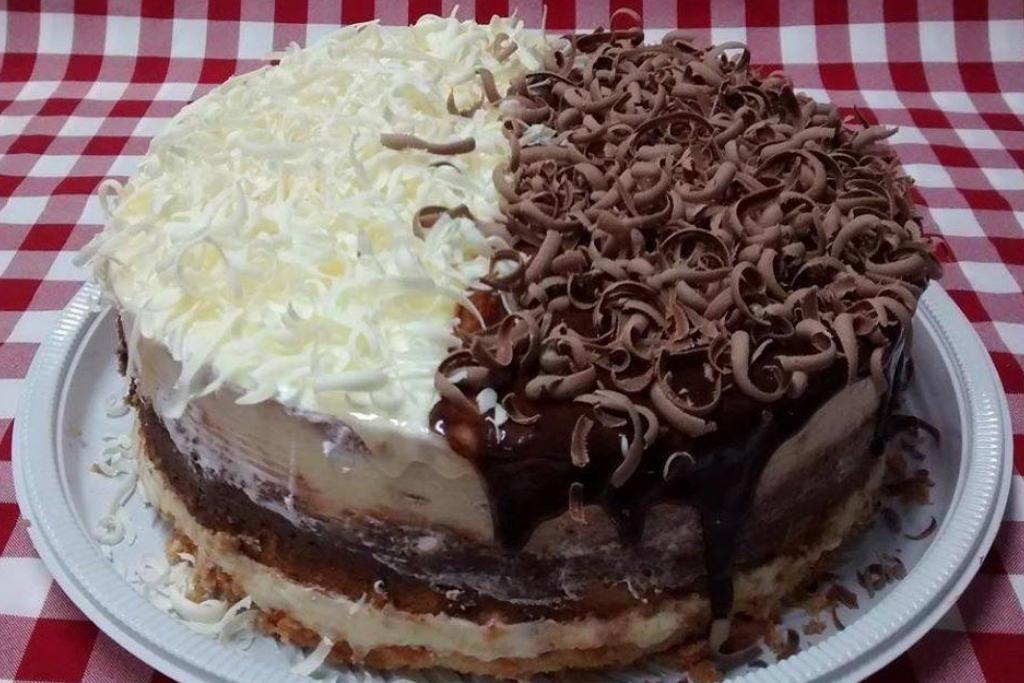 Torta de leite ninho com brigadeiro inacreditável como é fácil de fazer