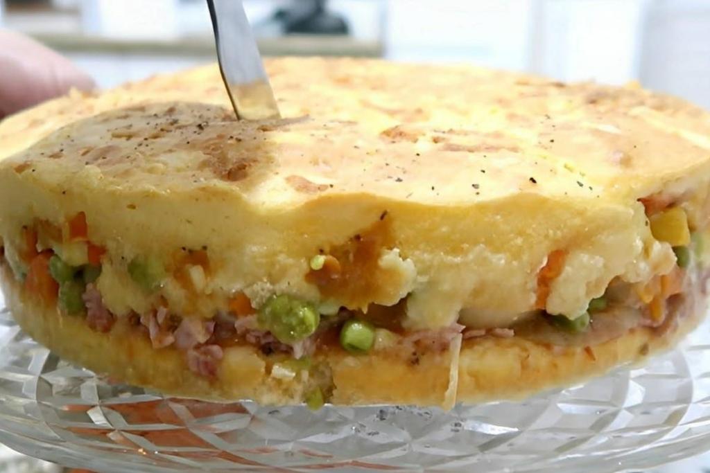 Torta portuguesa simples, receitinha maravilhosa para servi a qualquer hora do dia