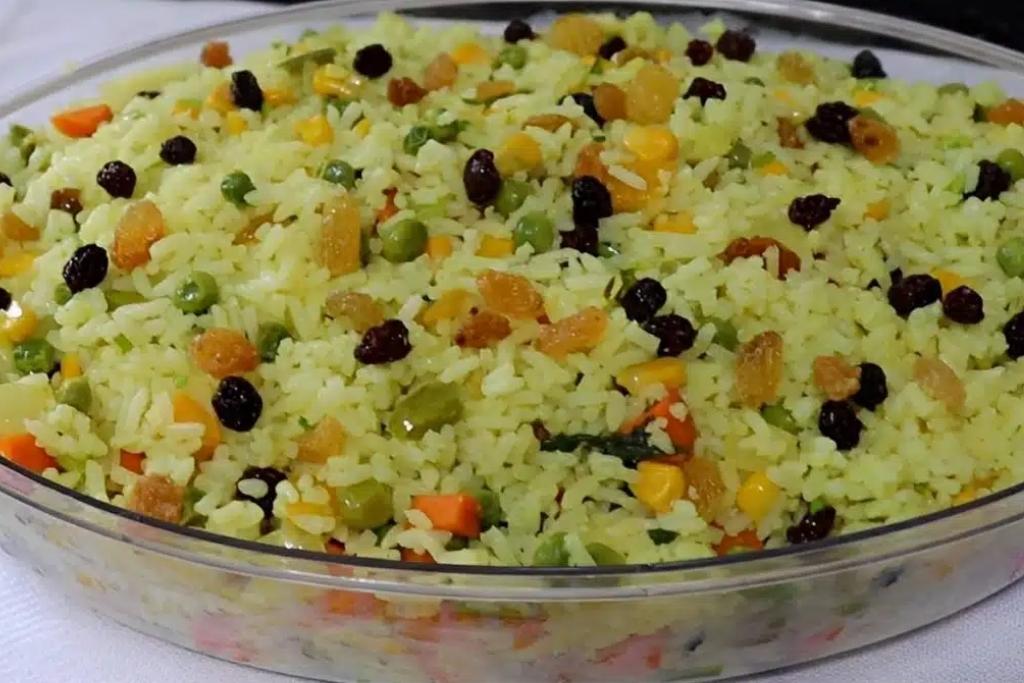 Vai ter uva passa sim, arroz com uva passa de natal uma delícia que não pode faltar